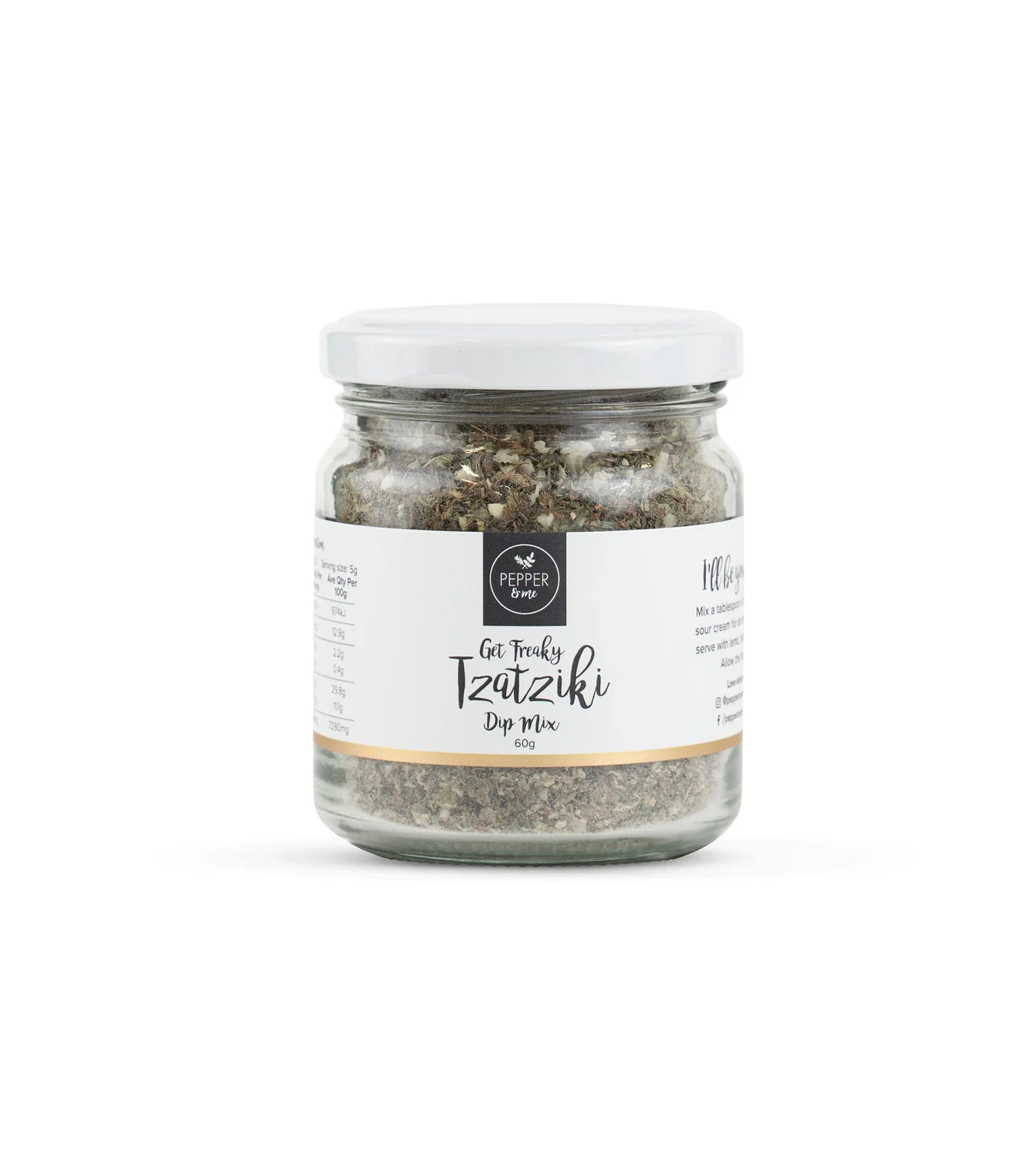 Pepper & Me "Get Freaky Tzatziki Dip Mix"