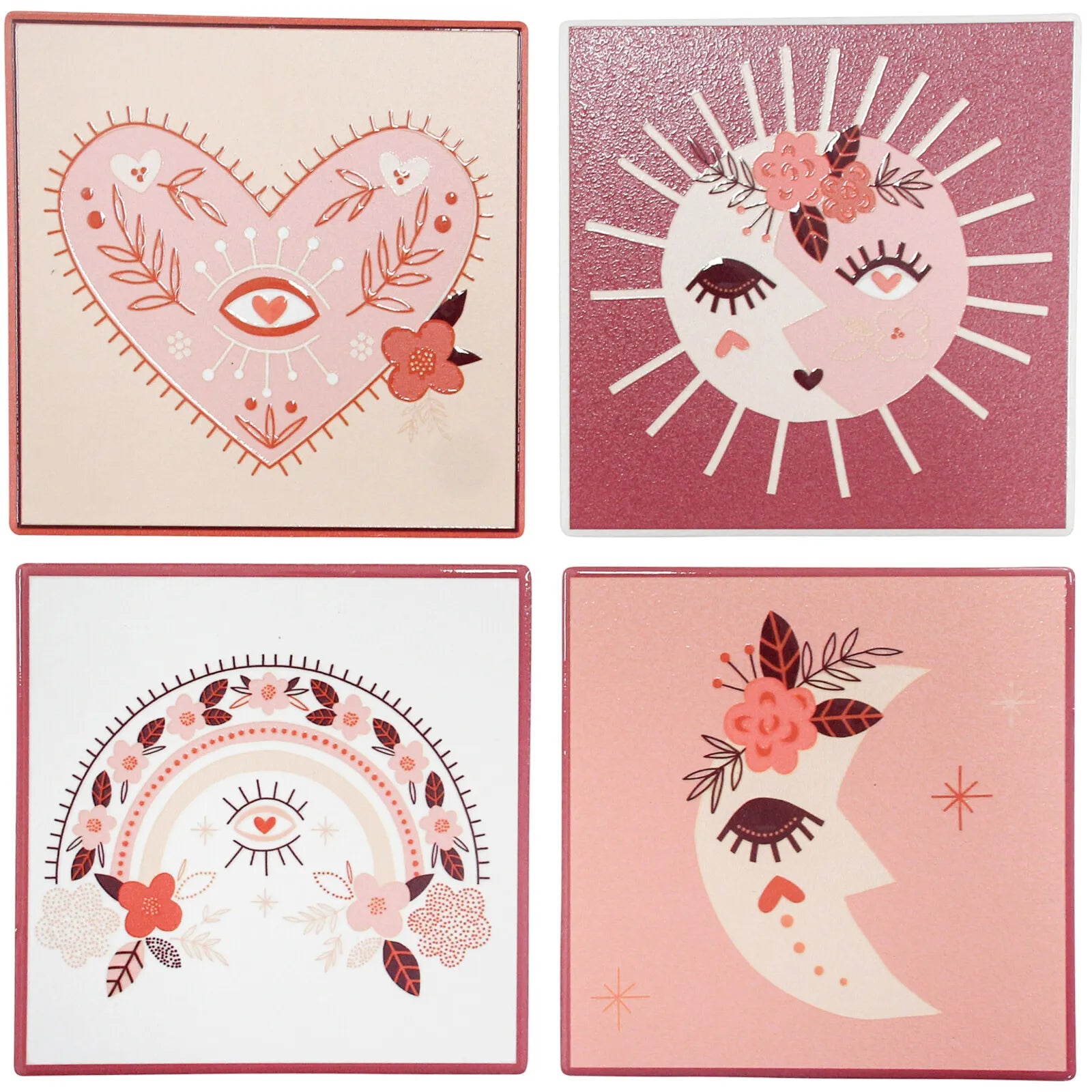Coasters Moon & Sun