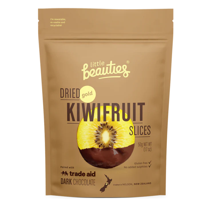 Little Beauties Freeze-Dried Gold Kiwifruit &amp; Dark Chocolate