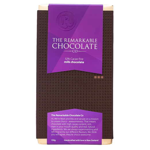 The Remarkable Chocolate Co. 32% Cacao Luxury Milk Chocolate 150g