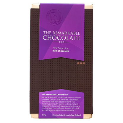 The Remarkable Chocolate Co. 32% Cacao Luxury Milk Chocolate 150g