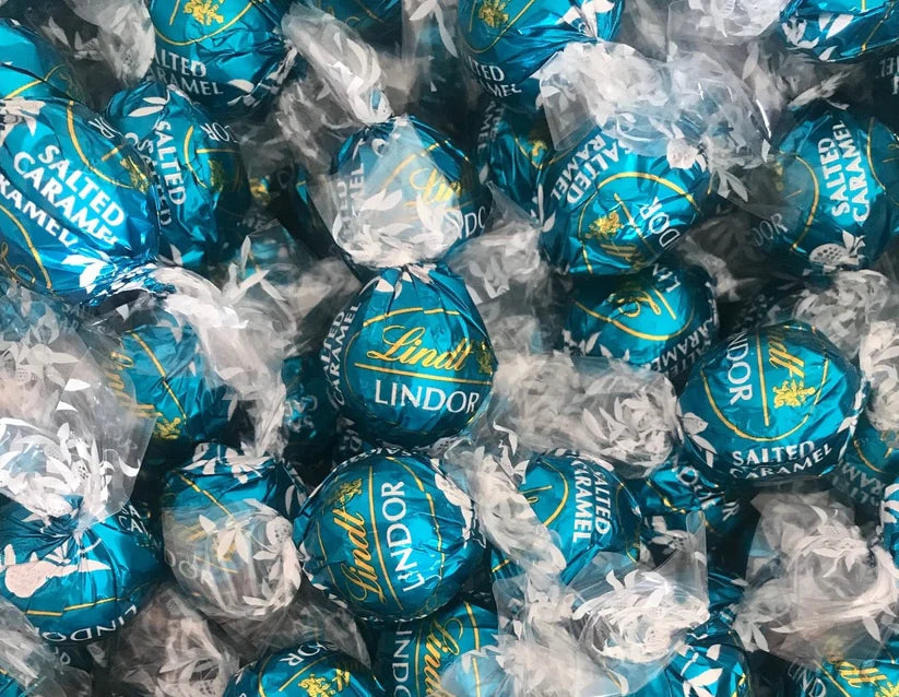 Lindt Lindor Salted Caramel Chocolate Ball (each)