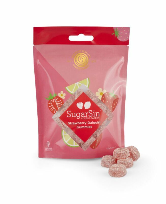 Sugar Sin Strawberry Daiquiri Gummies