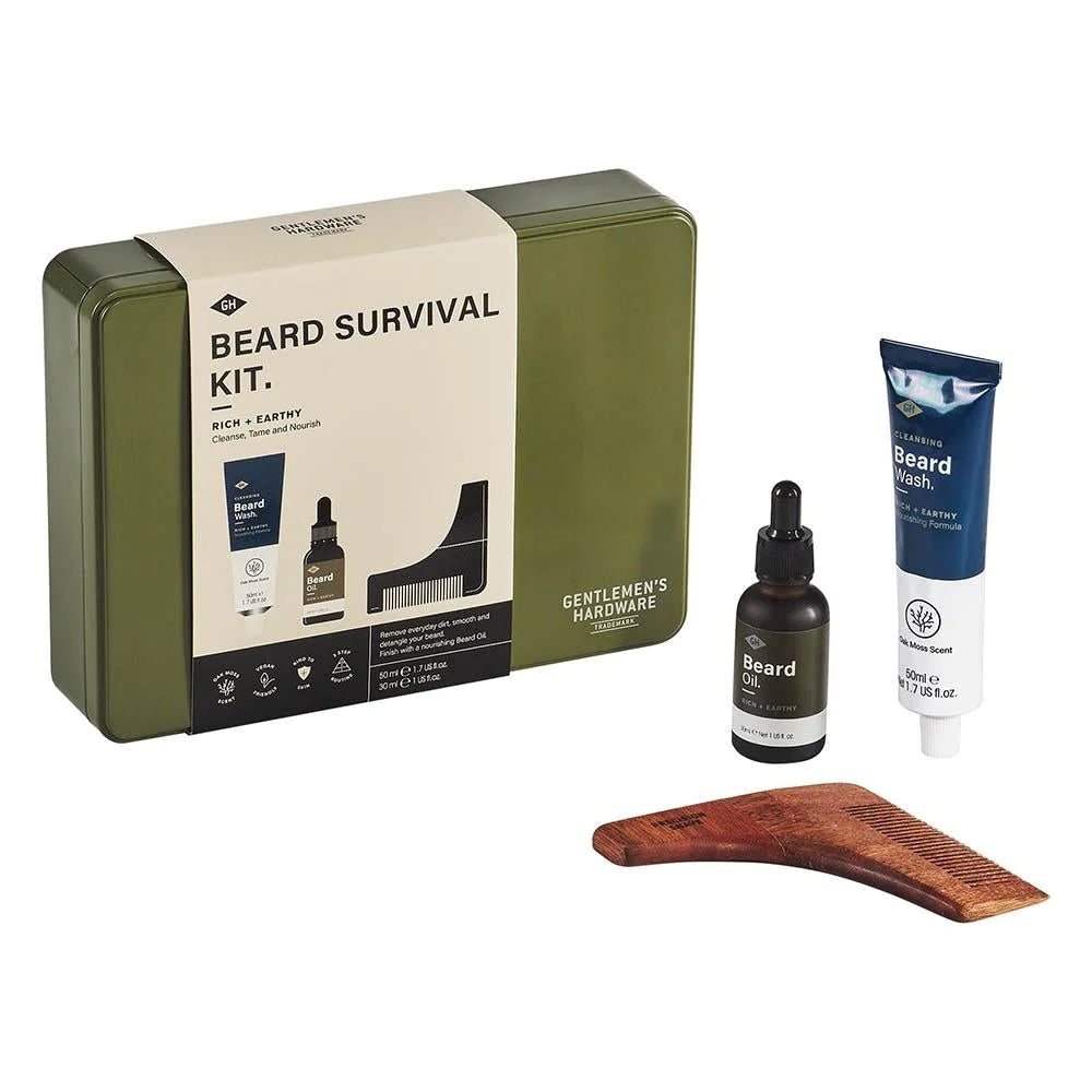 Gentlemens Hardware Beard Survival Kit