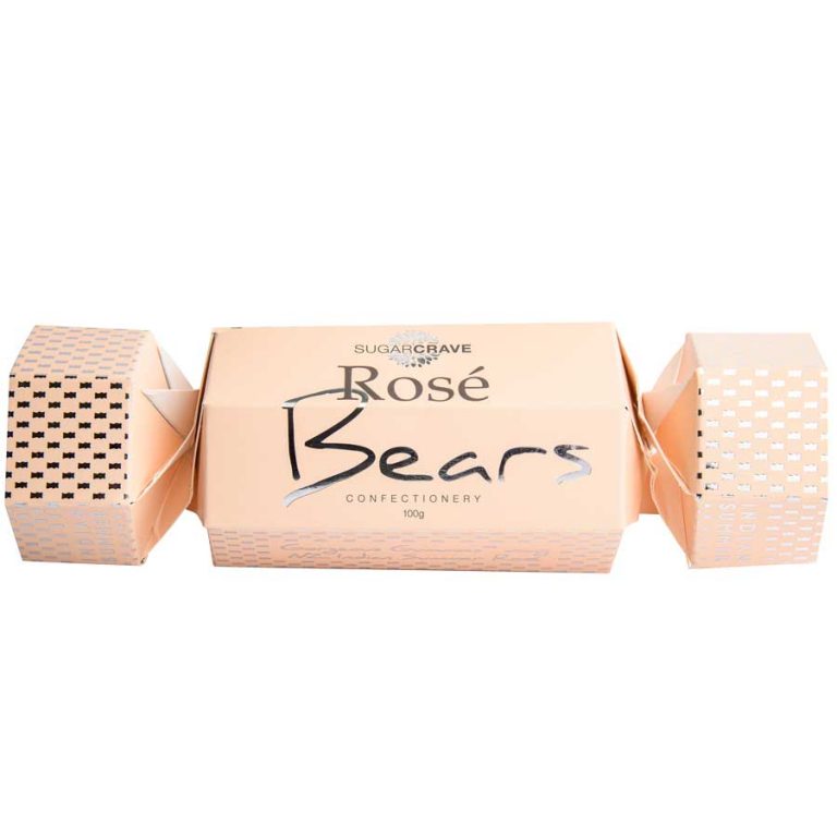 Bubbly Bears Rosé Pink Cracker 100g