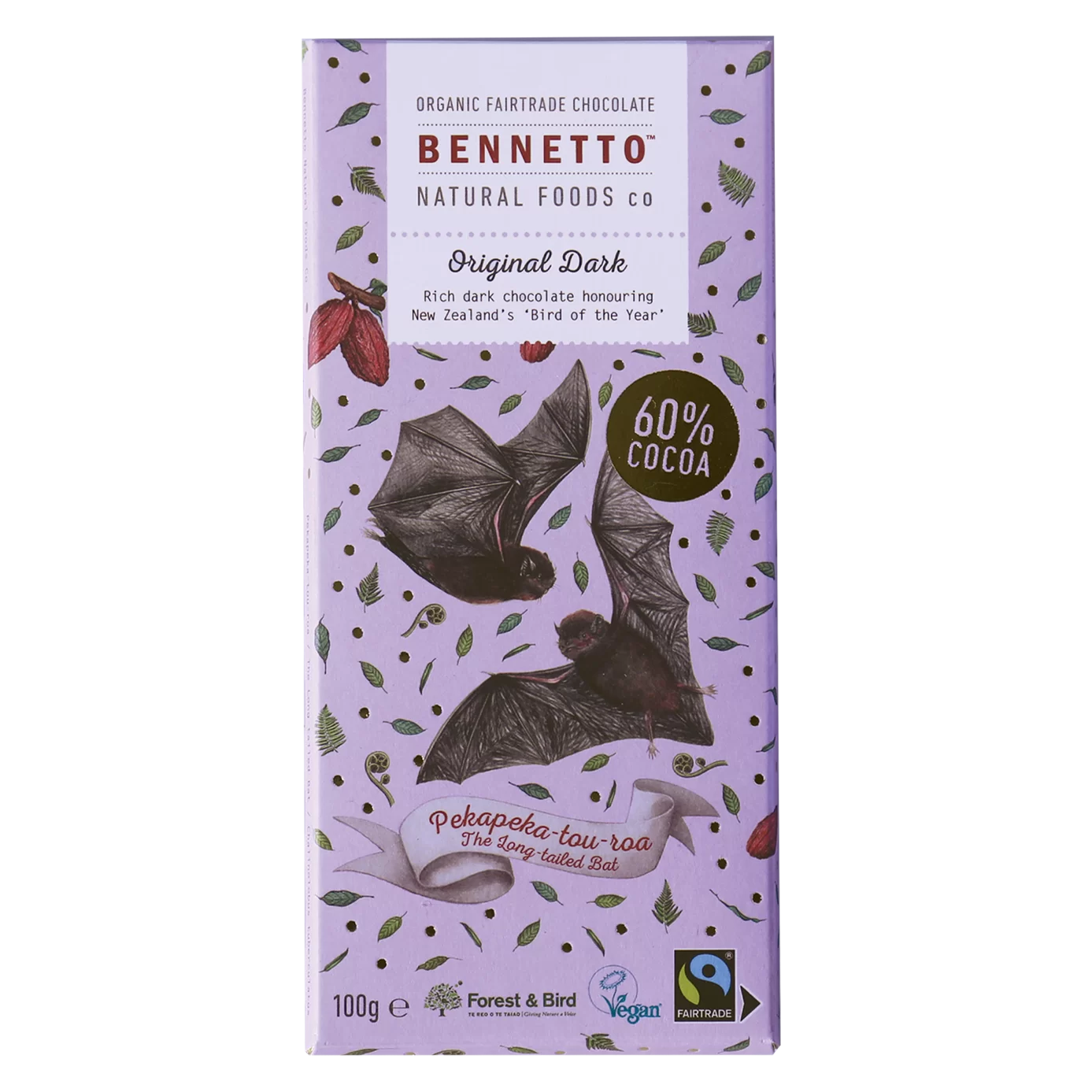 Bennetto Chocolate Original Dark 100g