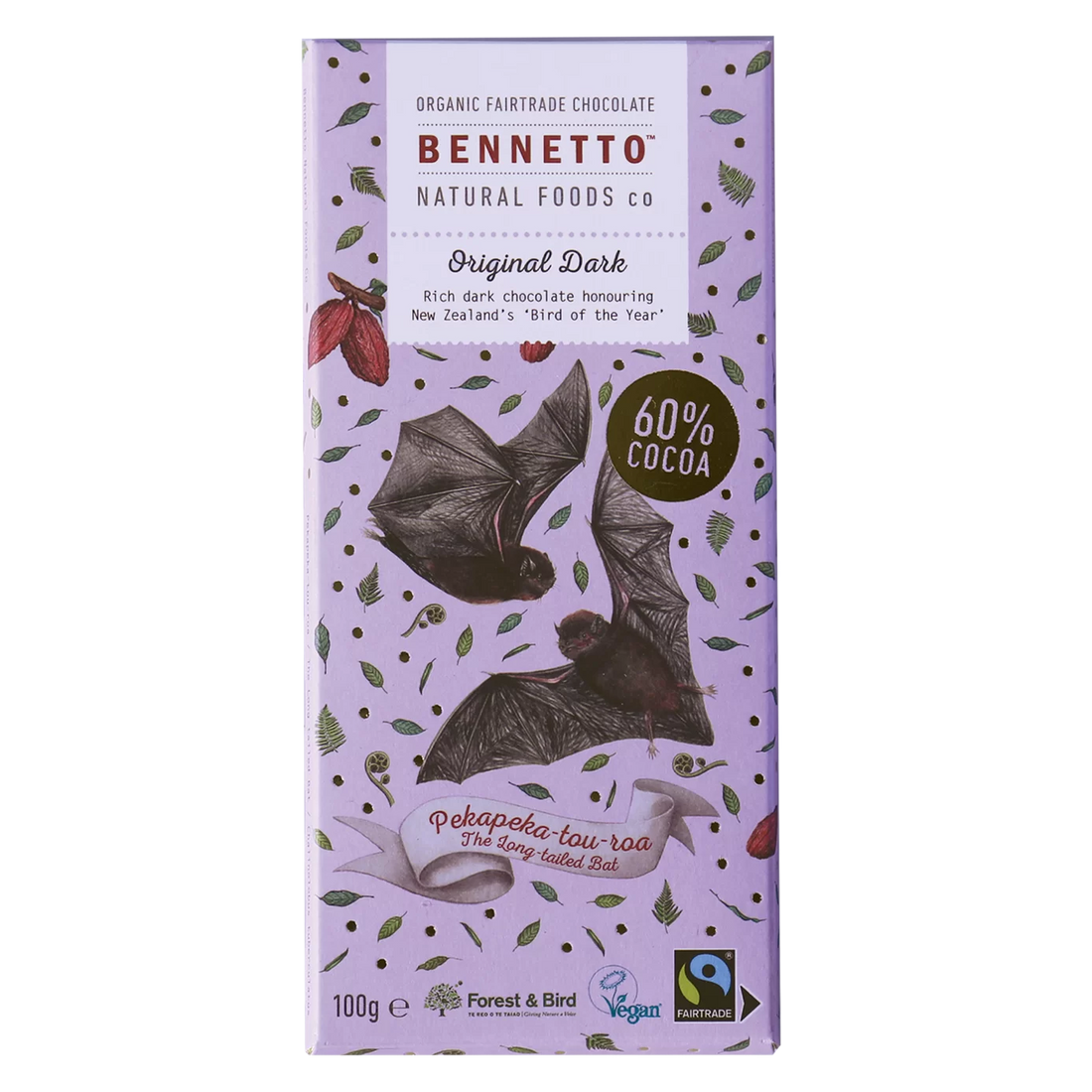 Bennetto Chocolate Original Dark 100g