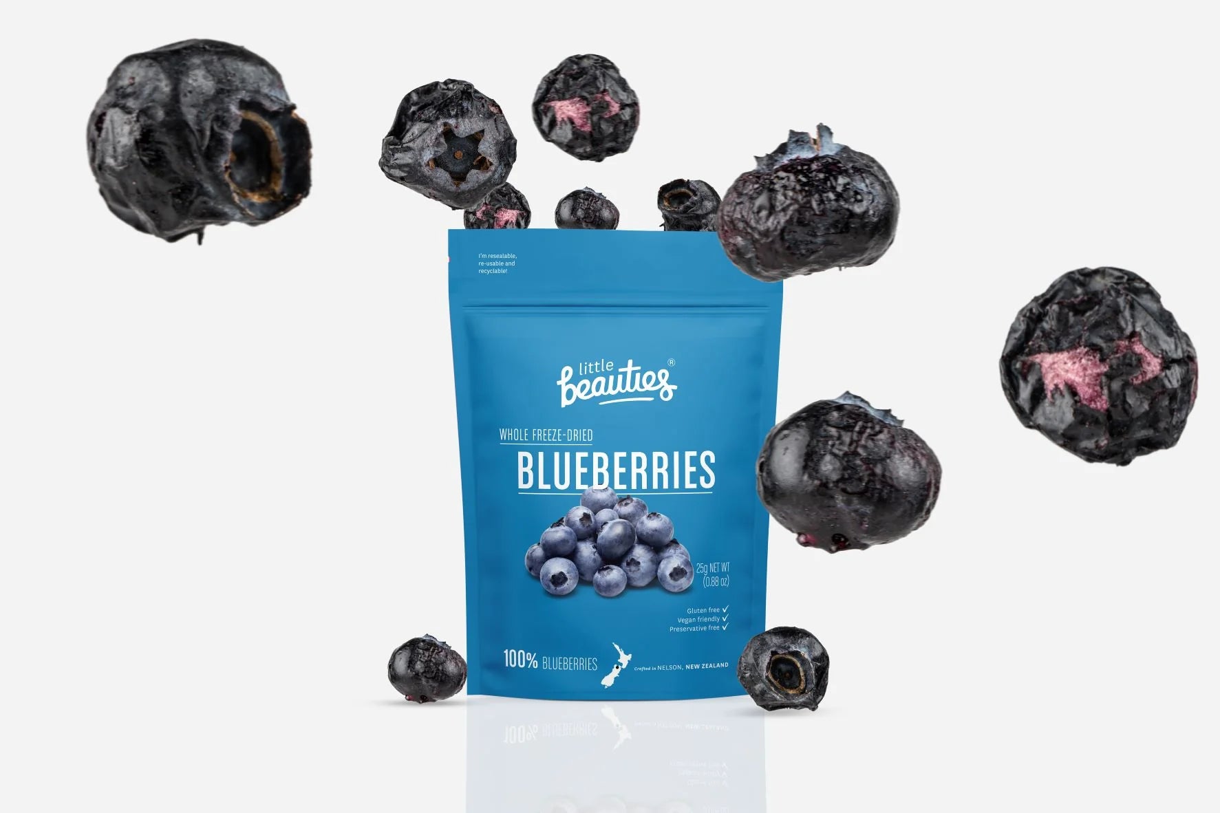 Little Beauties Freeze-Dried Blueberries