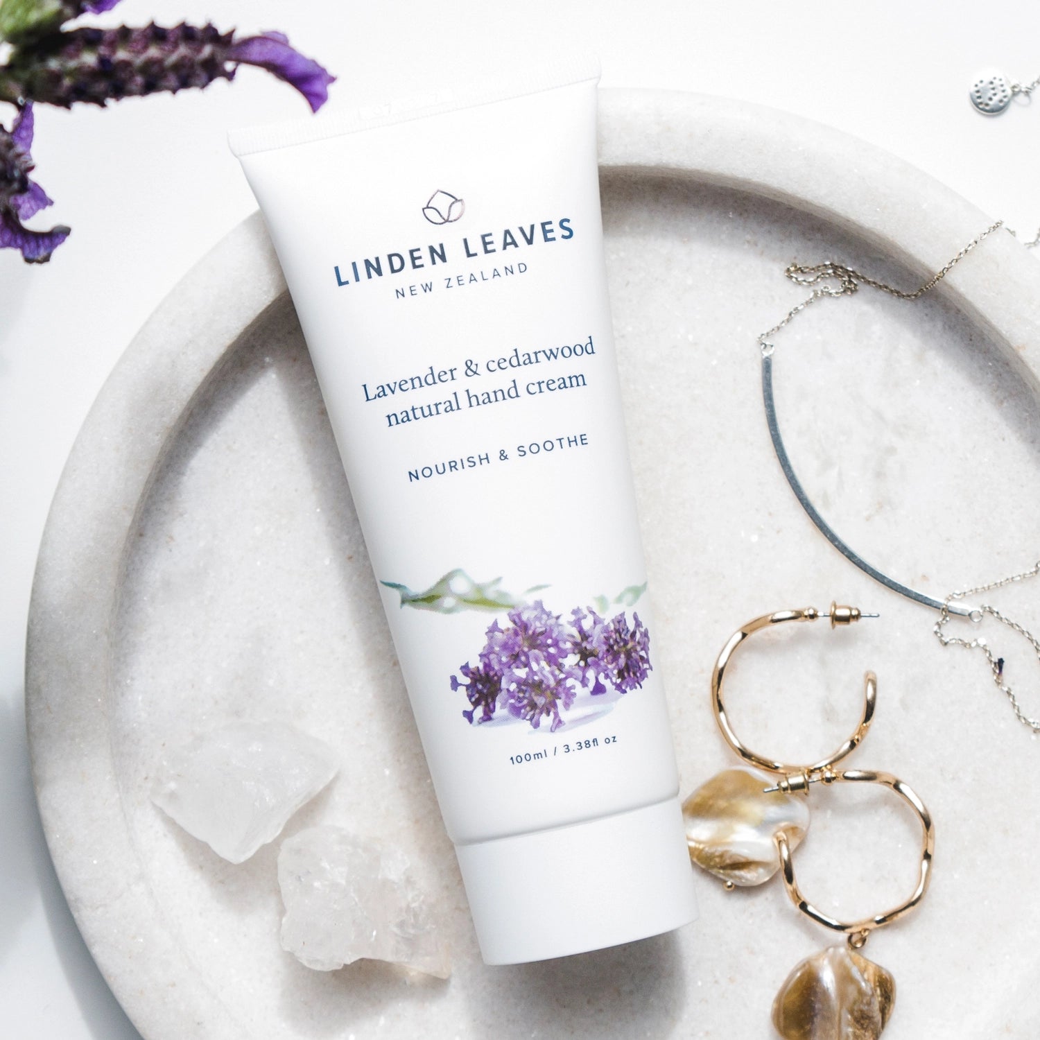 Linden Leaves Lavender &amp; Cedarwood Hand Cream 100ml