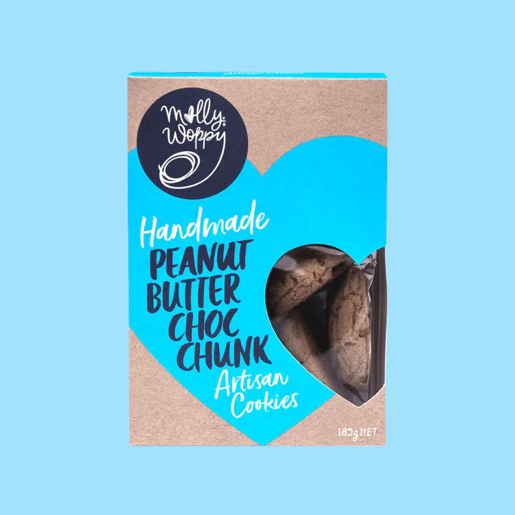 Molly Woppy Peanut Butter Chunk Artisan Cookies 185g