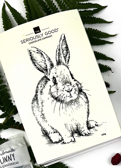 The Seriously Good Chocolate Company Easter Hand Drawn Bunny