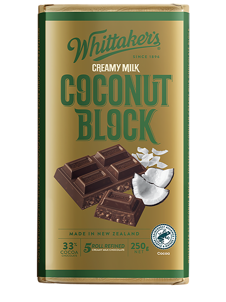 Whittaker’s Coconut Block 250g